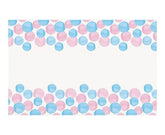 Τραπεζομάντηλο Πλαστικό Baby Shower Gender Reveal / 137 x 213 εκ